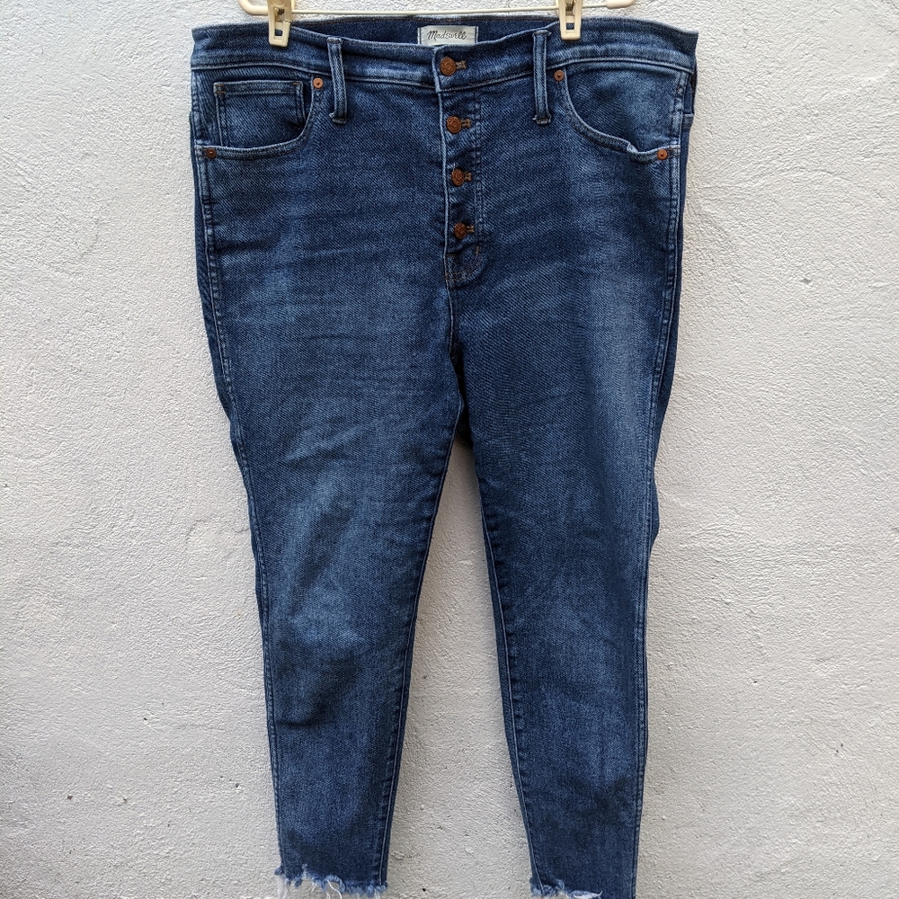 Madewell 10" High Rise Skinny Jeans 34